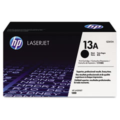 HP LaserJet 1300 Toner Cartridge (2500 Page Yield) (NO. 13A) (Q2613A)