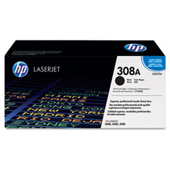 HP Color LaserJet 3500/3700 Black Toner Cartridge (6000 Page Yield) (NO. 308A) (Q2670A)
