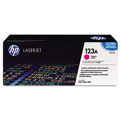 HP Color LaserJet 2550/2840 Magenta Toner Cartridge (2000 Page Yield) (NO. 123A) (Q3973A)