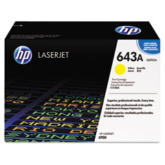 HP Color LaserJet 4700 Yellow GSA Toner Cartridge (10000 Page Yield) (NO. 643A) (Q5952AG)