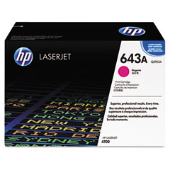 HP Color LaserJet 4700 Magenta GSA Toner Cartridge (10000 Page Yield) (NO. 643A) (Q5953AG)