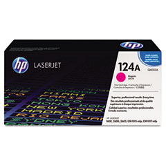 HP Color LaserJet 1600/2600 Magenta Toner Cartridge (2000 Page Yield) (NO. 124A) (Q6003A)
