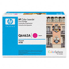 HP Color LaserJet 4730MFP Magenta GSA Toner Cartridge (12000 Page Yield) (NO. 644A) (Q6463AG)