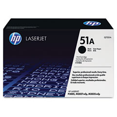 HP LaserJet P3005 Toner Cartridge (6500 Page Yield) (NO. 51A) (Q7551A)
