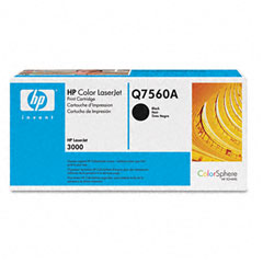 HP Color LaserJet 2700/3000 Black Toner Cartridge (6500 Page Yield) (NO. 314A) (Q7560A)