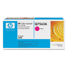 HP Color LaserJet 2700/3000 Magenta Toner Cartridge (3500 Page Yield) (NO. 314A) (Q7563A)