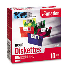 Imation DS/HD 3.5in Diskettes (10/PK) (41483)