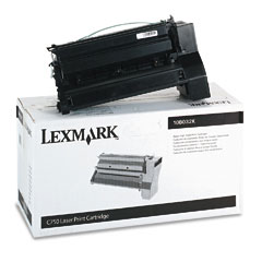 Lexmark C750/X750 Black High Yield Toner Cartridge (15000 Page Yield) (10B032K)