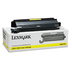 Lexmark C910/C912/X912E Yellow Toner Cartridge (14000 Page Yield) (12N0770)