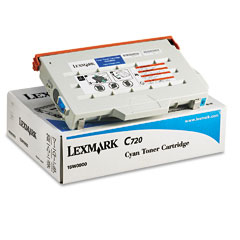 Lexmark C720 Cyan Toner Cartridge (7200 Page Yield) (15W0900)