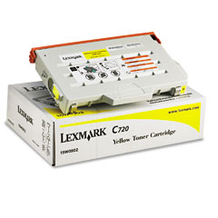 Lexmark C720 Yellow Toner Cartridge (7200 Page Yield) (15W0902)