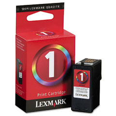 Lexmark NO. 1 Color Inkjet (190 Page Yield) (18C0781)