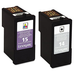Lexmark NO. 14/NO. 15 Inkjet Combo Pack (18C2239)