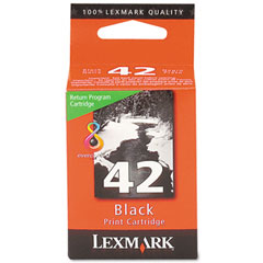 Lexmark NO. 42 Black Return Program Inkjet (18Y0142)