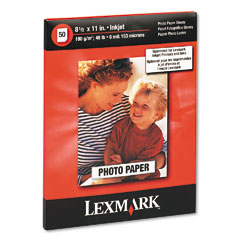 Lexmark Premium Inkjet Photo Letter Size Paper (50/PK) (21G1730)