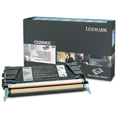 Lexmark C520/530 Black Toner Cartridge (1500 Page Yield) (C5202KS)