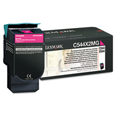 Lexmark C544/546/X544/546/548 Magenta Extra High Yield Toner Cartridge (4000 Page Yield) (C544X2MG)