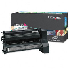 Lexmark C780/C782/X782 Magenta Return Program Toner Cartridge (6000 Page Yield) (C780A1MG)