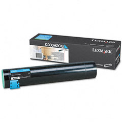 Lexmark C930/935 Cyan Toner Cartridge (24000 Page Yield) (C930H2CG)