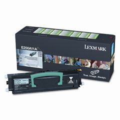 Lexmark E250/350/352 Toner Cartridge (3500 Page Yield) (E250A11A)