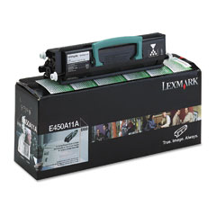 Lexmark E450 Return Program Toner Cartridge (6000 Page Yield) (E450A11A)