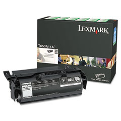 Lexmark T650/T652/T654/T656 Return Program Toner Cartridge (7000 Page Yield) (T650A11A)