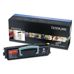 Lexmark X203/X204 Return Program Toner Cartridge (2500 Page Yield) (X203A11G)