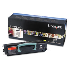 Lexmark X203/X204 Toner Cartridge (2500 Page Yield) (X203A21G)