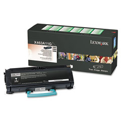 Lexmark X463/X464/X466 Return Program Toner Cartridge (3500 Page Yield) (X463A11G)