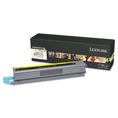 Lexmark X925 Yellow GSA Toner Cartridge (7500 Page Yield) (X925H2YG)