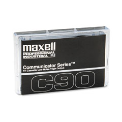 Maxell 90 Minute Audio/Dictation Cassette/ (45 x 2) (102211)