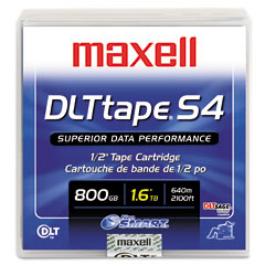 Maxell DLT-S4 Data Tape (800 GB-1.6 TB) (184030)