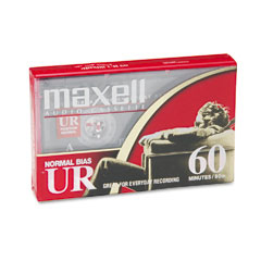 Maxell 60 Minute Audio Cassette Tape (UR60)