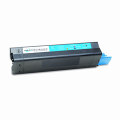 Media Sciences MS3200C-HC Cyan Toner Cartridge (3000 Page Yield) - Equivalent to Okidata 42804515
