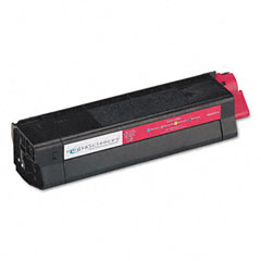 Compatible Okidata ES-1624N-MFP Magenta Toner Cartridge (5000 Page Yield) (TYPE 6) (52115903)