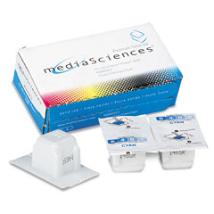 Media Sciences MS8400C3 Cyan Solid Ink Sticks (3/PK-3400 Page Yield) - Equivalent to Xerox 108R00605