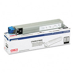 Okidata C9600/9800 Black Toner Cartridge (15000 Page Yield) (TYPE C7) (42918904)