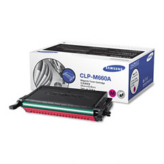 Samsung CLP-610/660 Magenta Toner Cartridge (2000 Page Yield) (CLP-M660A)