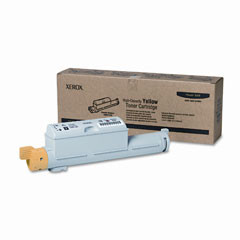 Xerox Phaser 6360 Yellow High Capacity Toner Cartridge (12000 Page Yield) (106R01220)