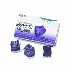 Xerox Phaser 8500/8550 Magenta Solid Ink Sticks (3/PK-3000 Page Yield) (108R00670)